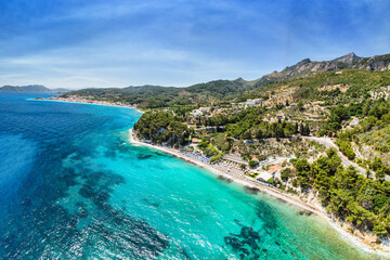 Lemonakia beach in Samos, Greece