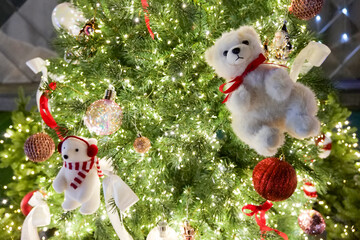 성탄, 눈사람, 데코, 공휴일, 눈, 완구, 나무, 겨울, celebration, 산타, 기증, 12월, 개체, 계절, 장식, 새해, 클라우스, 해피, green, 공, 모자, 명랑한, red