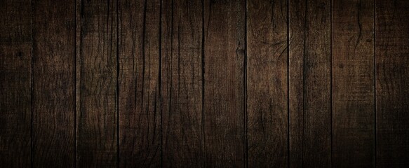 Dark wood background, old black wood texture for background