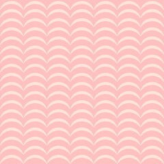Soft Pink Wavy Pattern