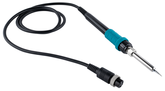 Heating soldering device