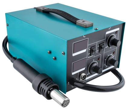 Soldering station with temperature control