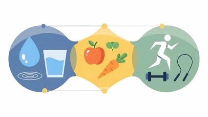 A Holistic Guide to Healthy Living Essential Elements of Hydration, Balanced Nutrition, and Regular Exercise for Optimal Wellbeing and Vitality