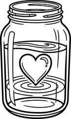 Abstract geometric composition with vibrant color palette