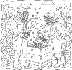 Abstract geometric pattern with bold colors and text elements