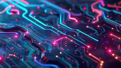 Video A detailed view of a computer's internal components, suitable for use in technical or educational contexts