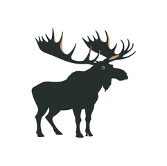 moose vector illustration