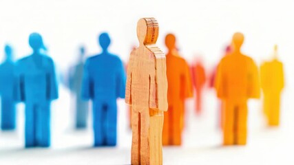 Video A group of people standing face-to-face, conveying unity and solidarity