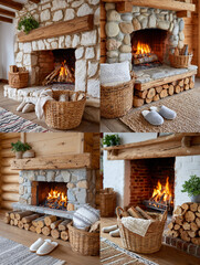 Cozy Cottage Interior, Warm Home Decor and Slow Living Lifestyle