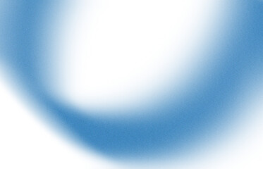 blue illuminated wave on transparent background, grainy color gradient background, noise texture effect, copy space