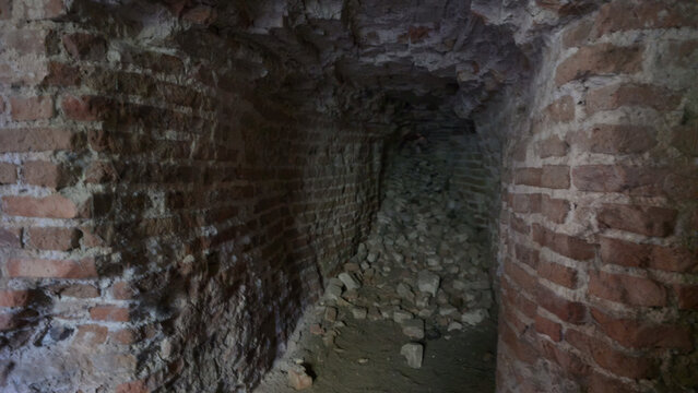 Ruins of Krył&oacute;w Castle. Lublin Voivodeship, Poland.