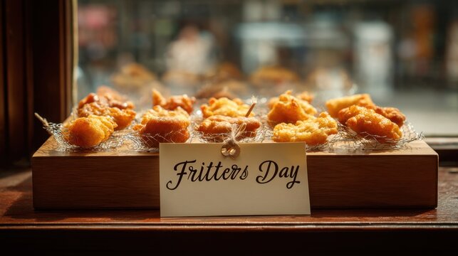 Celebrate national fritters day with delicious fresh treats on display,National Fritters Day