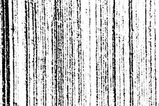 Macro image of distressed vertical halftone streaks and scratches, dense black ink noise on a transparent PNG background. - Powered by Adobe