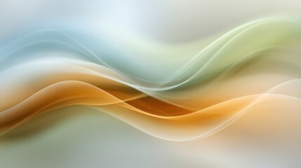 Flowing abstract soft waves creating colorful background