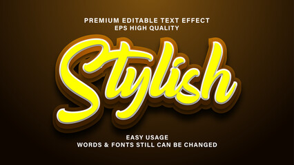 stylish text effect