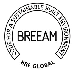 BREEAM Logo with Circle and BRE Global Text