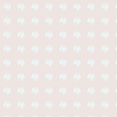 Delicate Floral Pattern on Soft Pink Background