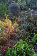 The Medieval dovecote in the grounds of Cotehele House Cornwall in Winter