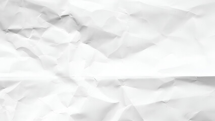 Obraz premium crumpled paper texture, Crumpled Paper Poster Photo Effect Mockup, Crumpled Paper texture overlay effect, white crumpled paper