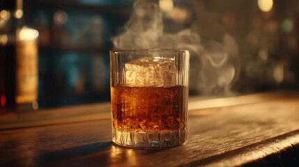 Whiskey and smoke