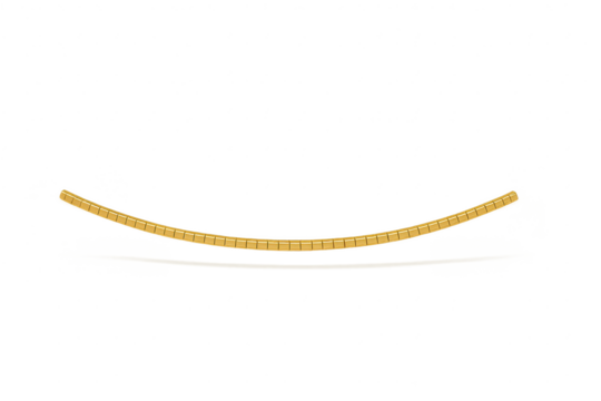 Elegant gold necklaces isolated on transparent background, jewelry design element