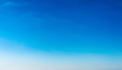 Obraz premium Vibrant Blue Sky Gradient Background A Serene And Tranquil Vertical Fade