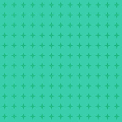 Fototapeta premium Floral Pattern in Teal Green