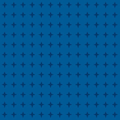 Naklejka premium Blue Floral Pattern Background