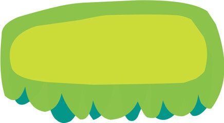 cute hand drawn cartoon text frame suitable for journal or poster