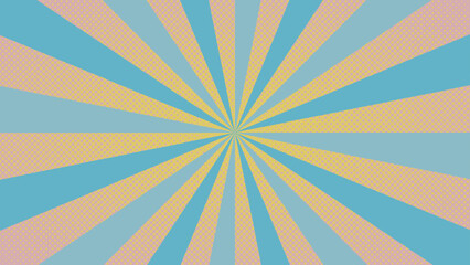 Obraz premium A design featuring light blue concentric lines on a background of gradient dots