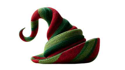 Striped jester hat