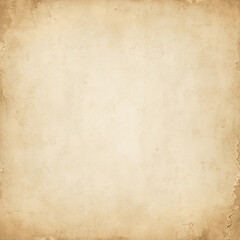 Obraz premium A vintage-inspired paper texture featuring gentle aging marks, soft beige tones, and slightly worn edges. Subtle gradient lighting brings character without overpowering, suitable for