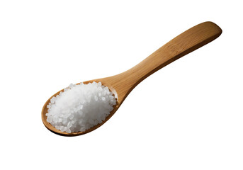 salt in a spoon