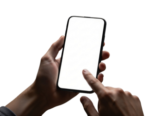 hand holding business card