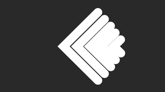 A dynamic, stylish, and modern animated background for your beautiful videos. Animated gradient background with moving arrows. Target indicator.