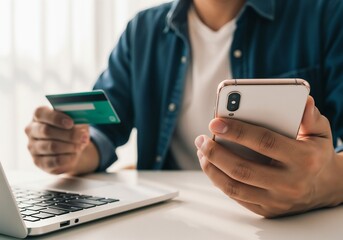 businessman using digital tablet