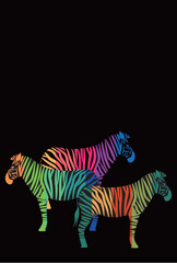 Naklejka premium 午 年賀状 干支 背景