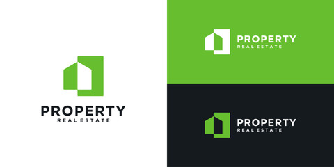 Minimalist real estate, architecture and construction logo design inspiration