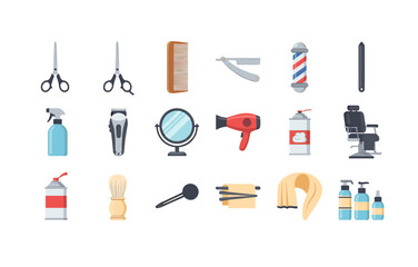 Barber shop essentials: tools and accessories for hair styling and grooming