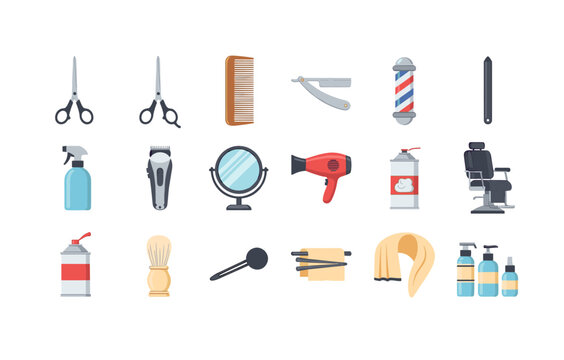 Barber shop essentials: tools and accessories for hair styling and grooming