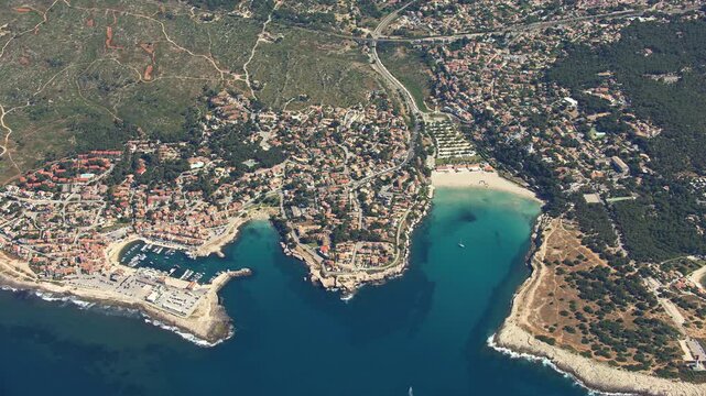 vue a&eacute;rienne de Carro