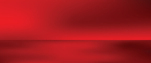 Wall interior background, studio  and backdrops show products. with leaf shadow from window color red and white tone. background for text insertion and presentation of product