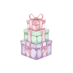 pink gift box 