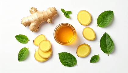 ジンジャーはちみつとハーブの体調ケアセット