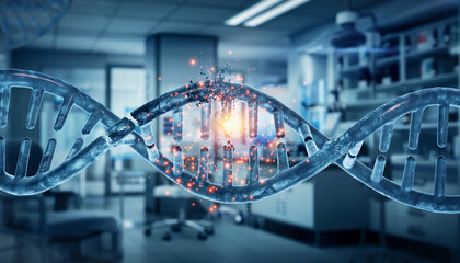 Genetic Science Explores DNA Helix Damage and Repair, Illuminating Molecular Processes in a Biotechnology Lab