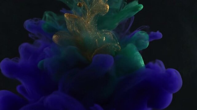 An immersive visual experience emphasizing the serene beauty and unpredictable nature of liquid dynamics, perfect for a sophisticated background. Abstract visual metaphor for change, flow, and?