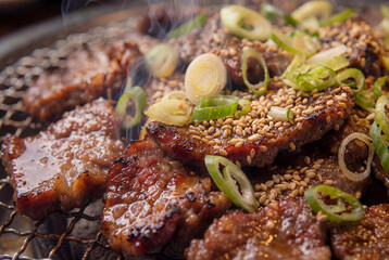 Traditional Korean dish bulgogi