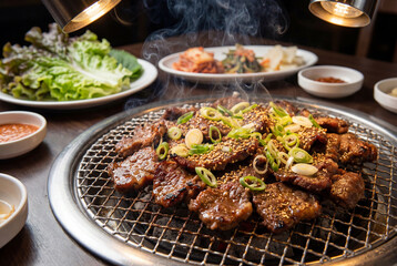 Traditional Korean dish bulgogi
