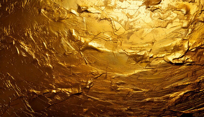 Gold Metallic Texture | Shiny Metal Surface Background
