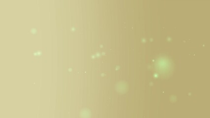 Golden gradient backdrop with soft glowing bokeh particles Great for luxury themed visuals invitations global holiday events and elegant designs